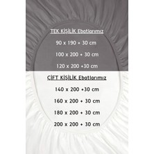 Latte Tekstil Pembe Renkli  Pamuklu Penye Kumaş Fitted Lastikli Çarşaf Tek-Çift-Battal Ebat