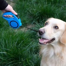 Orta ve Küçük Irk Köpek Tasması Otomatik Makaralı Farklı Renklerde 5 Metre 1 Adet