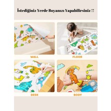 ilerigrup Yapışkanlı Rulo Resim Boyama Kağıdı Sea World 200 x 30 cm