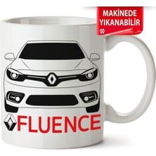Çakılap Renault Fluence Baskıpı Porselen Kupa Bardak (Kp-Otmbl-Rntl)