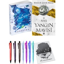 Yangın Mavisi 2 Ateş Binnur Şafak Nigiz ve Ephesus Yayınları Gökçen 2 Loresima 2li Set