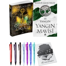 Yangın Mavisi 3 Yangın Binnur Şafak Nigiz ve Ephesus Yayınları Ötanazi Okulu 3 Maral Atmaca 2li Set