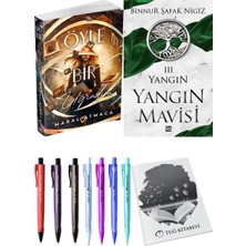 Yangın Mavisi 3 Yangın Binnur Şafak Nigiz ve Ephesus Yayınları Öyle Bir Uğradım Maral Atmaca 2li Set