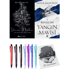 Yangın Mavisi 1 Kıvılcım Binnur Şafak Nigiz ve Epsilon Yayınevi Vernem Nidahen Beyza Aksoy 2li Set