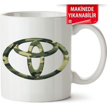 Çakılap Toyota Logo Baskıpı Porselen Kupa Bardak