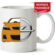 Çakılap Opel Astra G Baskıpı Porselen Kupa Bardak