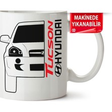 Çakılap Hyundai Tucson Baskılı Porselen Kupa Bardak