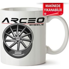 Çakılap Arceo Baskılı Porselen Kupa Bardak