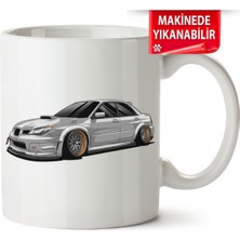 Çakılap Subaru Baskıpı Porselen Kupa Bardak