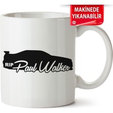 Çakılap Paul Walker Baskılı Porselen Kupa Bardak