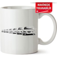 Çakılap Seat Ibiza Baskıpı Porselen Kupa Bardak