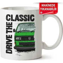 Çakılap Vw Transporter T3 Baskıpı Porselen Kupa Bardak