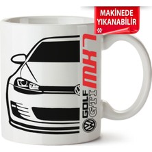 Çakılap Vw Golf 7 Baskıpı Porselen Kupa Bardak