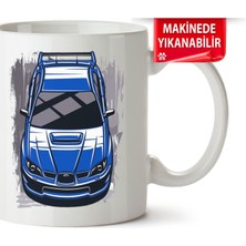 Çakılap Subaru Baskıpı Porselen Kupa Bardak