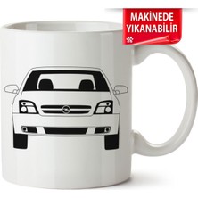 Çakılap Opel Vectra C Baskıpı Porselen Kupa Bardak