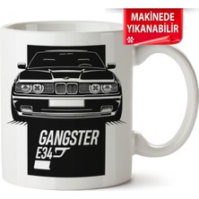 Çakılap Bmw E34 Baskılı Porselen Kupa Bardak (Kp-Otmbl-Bmw5)