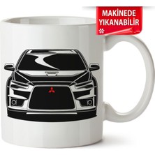 Çakılap 1mitsubishi EVO10 Baskıpı Porselen Kupa Bardak (Kp-Otmbl-