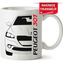 Çakılap Peugeot 301 Baskıpı Porselen Kupa Bardak (Kp-Otmbl-Pgt)