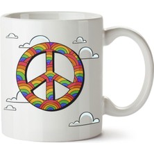 Çakılap (Pride) Baskılı Porselen Kupa Bardak