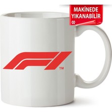 Çakılap Formula1 Baskılı Porselen Kupa Bardak (Kp-Otmbl-Dgr)