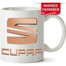 Çakılap Seat Cupra Logo Baskıpı Porselen Kupa Bardak (Kp-Otmbl-Seat)