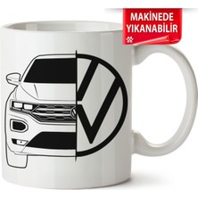 Çakılap Vw Troc Baskıpı Porselen Kupa Bardak (Kp-Otmbl-Vw)