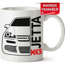 Çakılap Vw Jetta Mk5 Baskıpı Porselen Kupa-Bardak