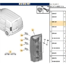 Mars Sağ Stop Tek Kapı Bipper Nemo (610388-6351JH)