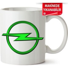 Çakılap Opel Logo Baskıpı Porselen Kupa Bardak (Kp-Otmbl-Opl)