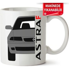 Çakılap Opel Astra F Baskıpı Porselen Kupa Bardak (Kp-Otmbl-Opl)