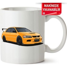 Çakılap Mitsubishi Evo9 Baskıpı Porselen Kupa Bardak