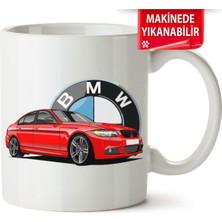 Çakılap Bmw E90 Baskılı Porselen Kupa-Bardak