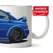 Çakılap Subaru Baskıpı Porselen Kupa Bardak (Kp-Otmbl-Sbr)