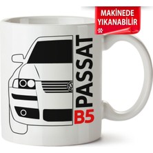 Çakılap Vw Passat B5 Baskıpı Porselen Kupa-Bardak