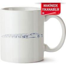 Çakılap Vw Passat B8 Baskıpı Porselen Kupa-Bardak