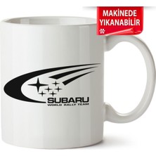 Çakılap Subaru Baskıpı Porselen Kupa-Bardak