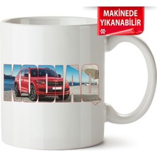 Çakılap Skoda Kodiaq Baskıpı Porselen Kupa Bardak