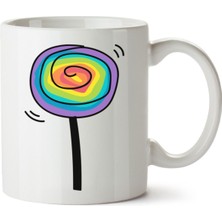 Çakılap (Pride) Baskılı Porselen Kupa Bardak