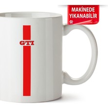 Çakılap Vw Gti Baskıpı Porselen Kupa Bardak