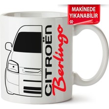 Çakılap Citroen Berlingo Baskılı Porselen Kupa Bardak