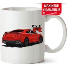Çakılap Nissan R35 Baskıpı Porselen Kupa Bardak