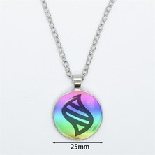 Mingjin Shop 1 Kolye Japon Animesi Mega Taş Pokemon Bilezik Cam Cabochon Pokemon Takı Anime Bileklik Kadınlar Çocuklar Için Hediye (Yurt Dışından)