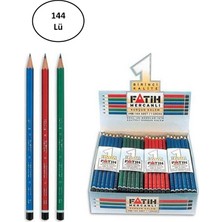 Toptan Bulurum Fatih Kurşun Kalem Mercanlı 144'LÜ