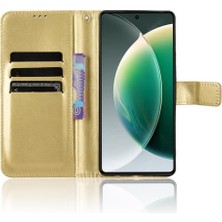 Mellow Shop Tecno Camon 30 4g Manyetik Kapak Kapak Cüzdan Kart Tutucu Için Kılıf (Yurt Dışından)