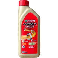 Castrol Power 1 Scooter 4t 10W-40 1 Litre (ÜRETİMYILI2024)