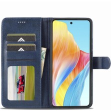 Mellow Shop Oppo Holder 4g Için Tutucu ile Buzağı Doku Yatay Çevir Deri Kılıf (Yurt Dışından)