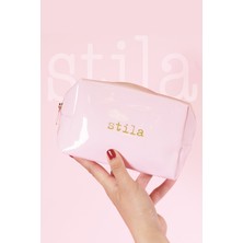 MISSHA Şık ve Kullanışlı Parlak Yüzeyli Pembe Makyaj Çantası Stila Enamel Pouch (Pink)