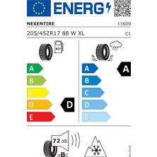 Nexen 205/45 R17 88W Xl N'Blue 4Season 2 Oto Dört Mevsim Lastiği ( Üretim Yılı: 2024 )