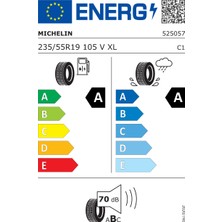 Michelin 235/55 R19 105V Xl Primacy Vol E Yaz Lastiği ( Üretim Yılı: 2024 )