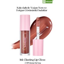 PERIPERA Dudaklara Dolgun, Pürüzsüz Işıltı Sunan Gloss Peripera Ink Glasting Lip Gloss (9 Grow On You)